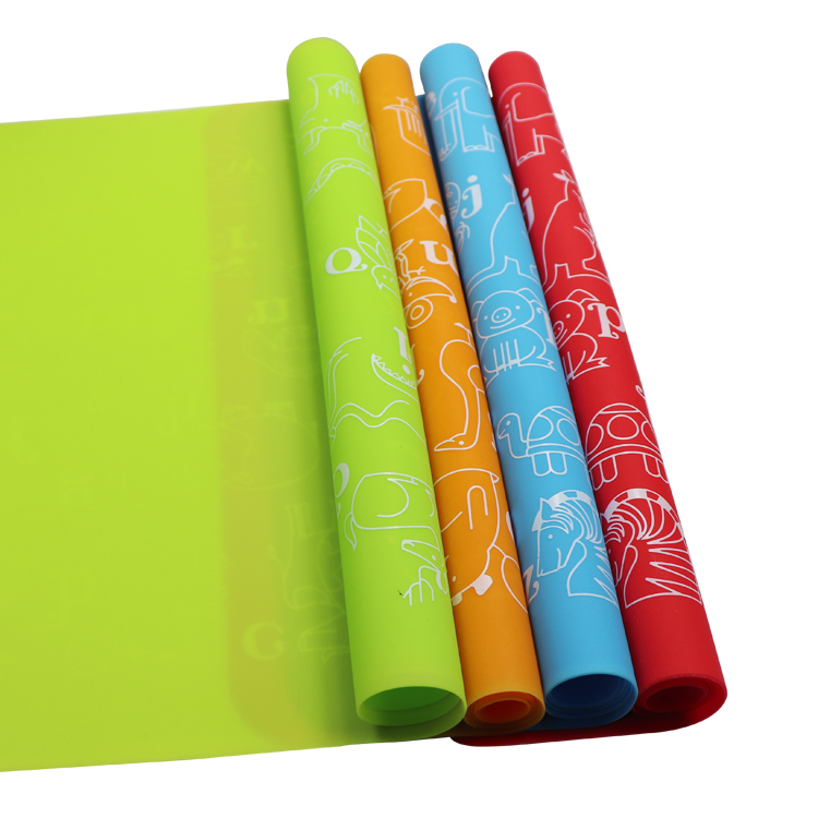 嬰幼兒硅膠墊，硅膠餐墊定制加工