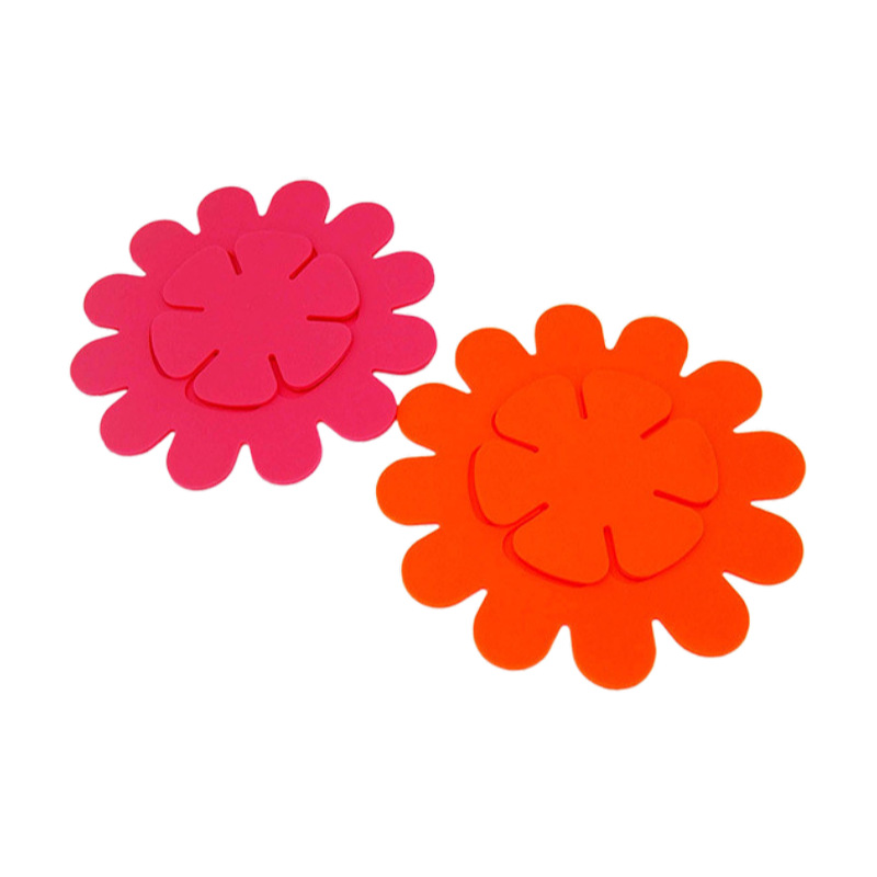 定制硅膠砂鍋墊餐桌墊，廚房pvc軟膠湯鍋隔熱墊廠家